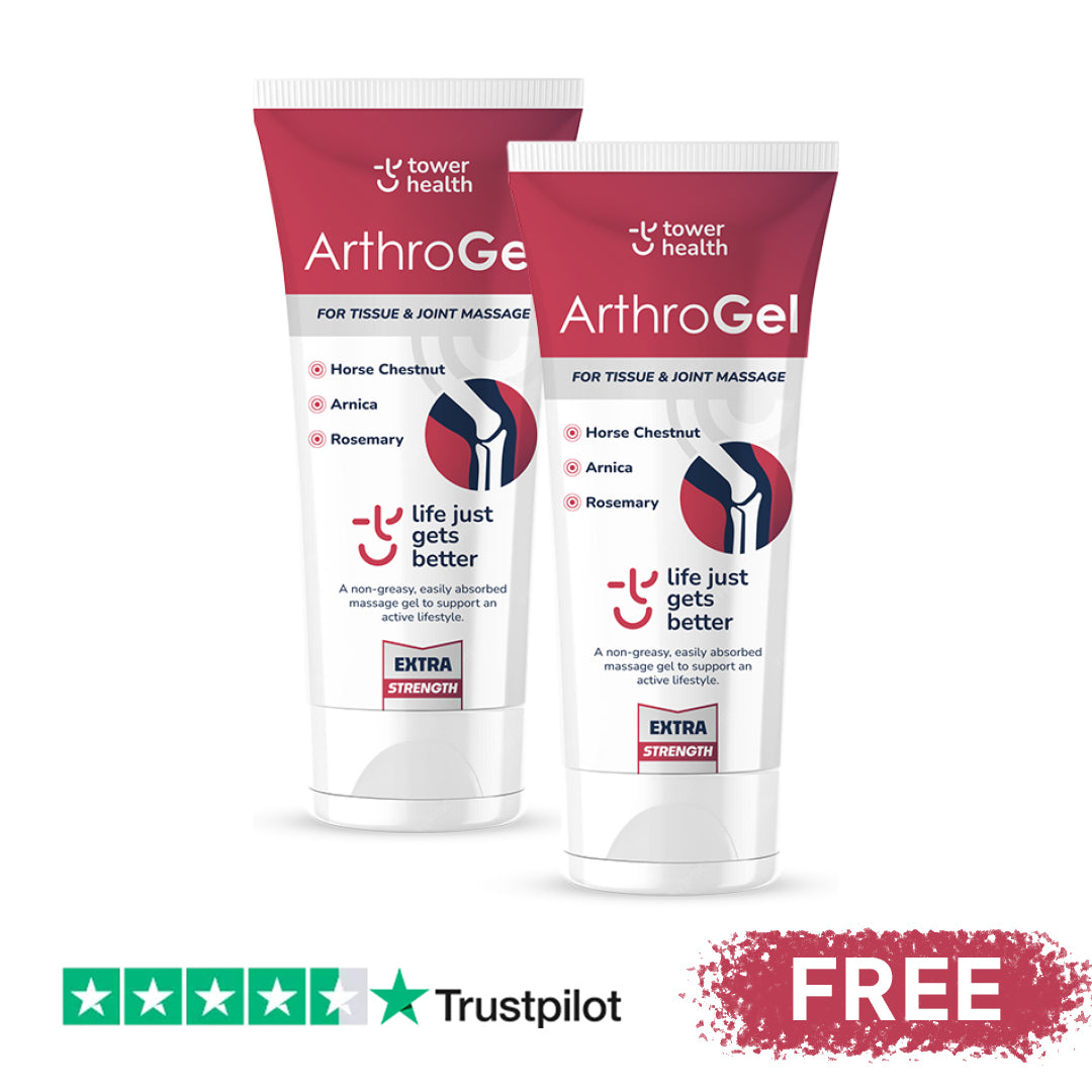 ArthroGel 200ml x2 + 12 pain patches - only £27.95